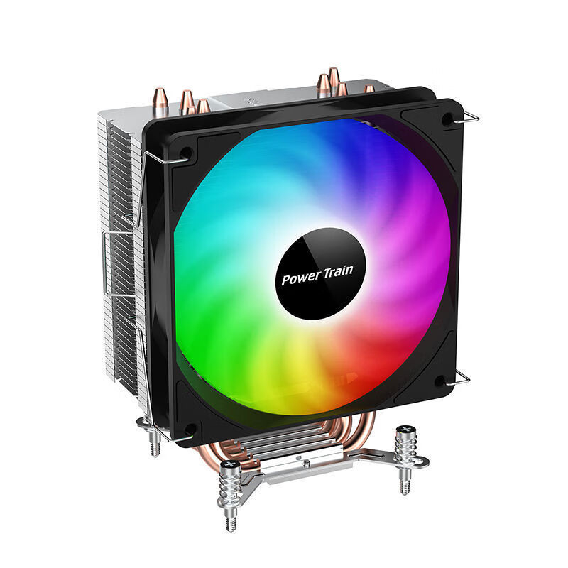 CPU chladič z magnéziovo-hliníkovej zliatiny, 6 tepelné rúry, vzduchové chladenie, 1350±10% otáčok za minútu