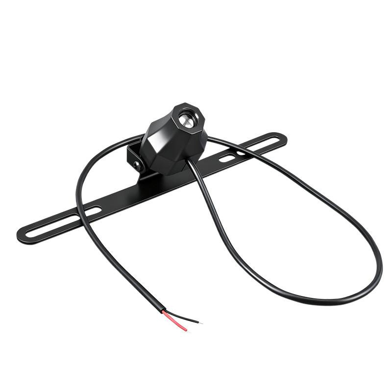 Motorkerékpár rendszámtábla vetítő fény - akril, 12V, 1W, modell QZ5652, felszerelés a hátsó fedélre