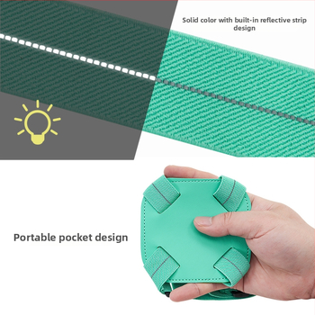 TRAVELKIN remen za prtljagu – PU materijal, proljeće 2024, sklopiv za pohranu i noćno reflektiranje