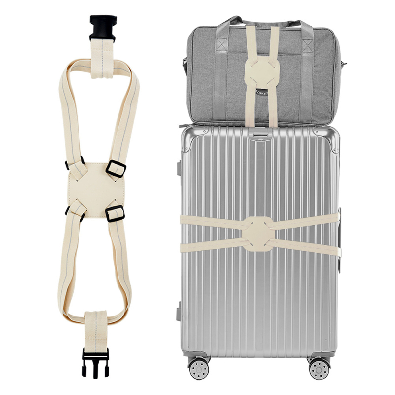 TRAVELKIN remen za prtljagu – PU materijal, proljeće 2024, sklopiv za pohranu i noćno reflektiranje