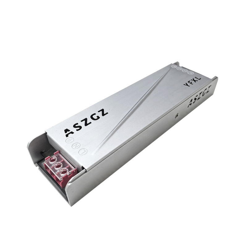 Sursă LED cu pornire lină pentru benzi LED, 24V DC, intrare 176–264V, curent ieșire 2.5–16.6A, putere maximă 400W, eficiență >93%