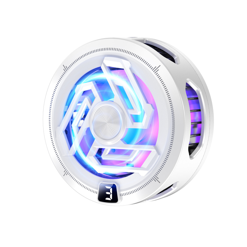 Ψύκτης κινητού με μαγνητική πρόσδεση και ημιαγωγική ψύξη — SR17, 10W USB-C, ABS περίβλημα, 65 g