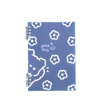 Bloc de note cu foi detașabile, sistem cu 5 găuri, 60 de file, hârtie protejată pentru ochi, personalizabil, Magic Card