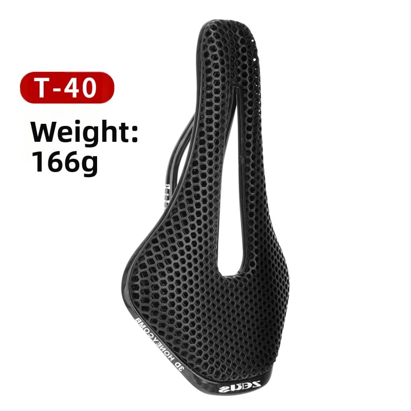 Σέλα ποδηλάτου – ZEIUS, 3D εκτύπωση, ράγες από ανθρακονήματα / μαξιλαράκι ρητίνης, για ποδήλατο βουνού