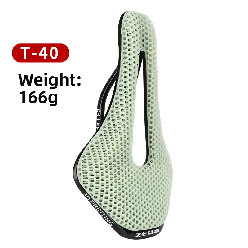 Σέλα ποδηλάτου – ZEIUS, 3D εκτύπωση, ράγες από ανθρακονήματα / μαξιλαράκι ρητίνης, για ποδήλατο βουνού