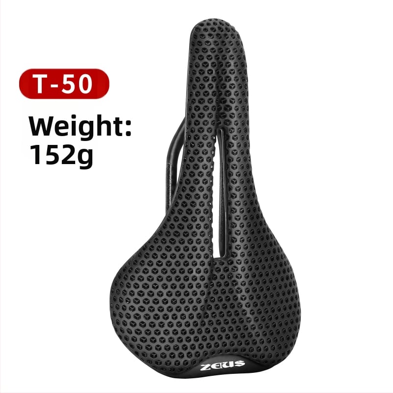 Σέλα ποδηλάτου – ZEIUS, 3D εκτύπωση, ράγες από ανθρακονήματα / μαξιλαράκι ρητίνης, για ποδήλατο βουνού