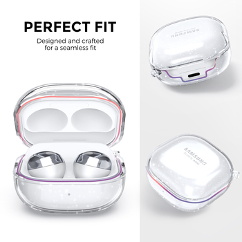 TPU θήκη για Samsung Galaxy Buds Pro, Live, 2, 2 Pro και FE – TPU υλικό, ανάγλυφη επιφάνεια, καθολική συμβατότητα