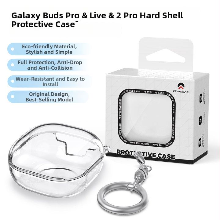TPU púzdro na slúchadlá Samsung Galaxy Buds Pro, Live, 2, 2 Pro a FE – TPU materiál, reliéfny povrch, univerzálna kompatibilita