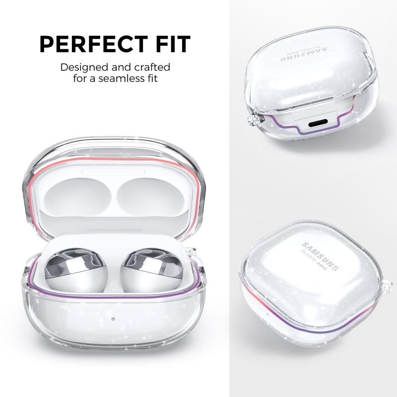 TPU θήκη για Samsung Galaxy Buds Pro, Live, 2, 2 Pro και FE – TPU υλικό, ανάγλυφη επιφάνεια, καθολική συμβατότητα