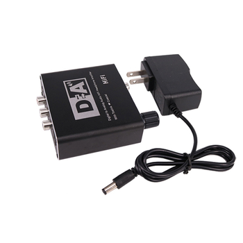 Convertor Digital-Analog cu decodare coaxială pentru sunet 5.1 canale și ieșire pentru căști de 3,5 mm, model SM-007