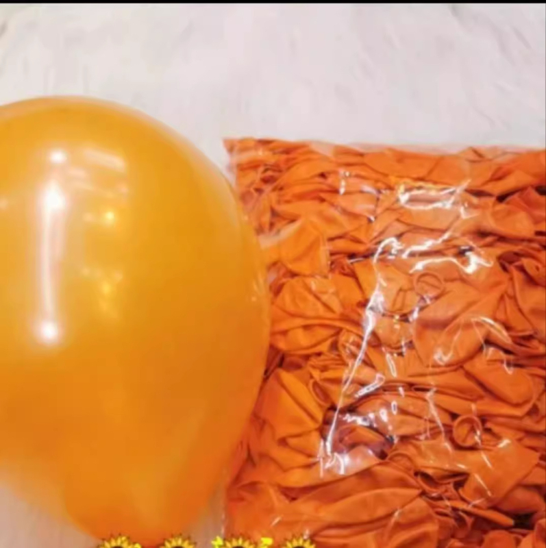 Baloni din latex perlat, pachet 1000 pentru petreceri și nunți (Tip balon: latex; Material: latex; Formă: rotund; Logo imprimat: Da; Potrivit pentru: zile de naștere, nunți)