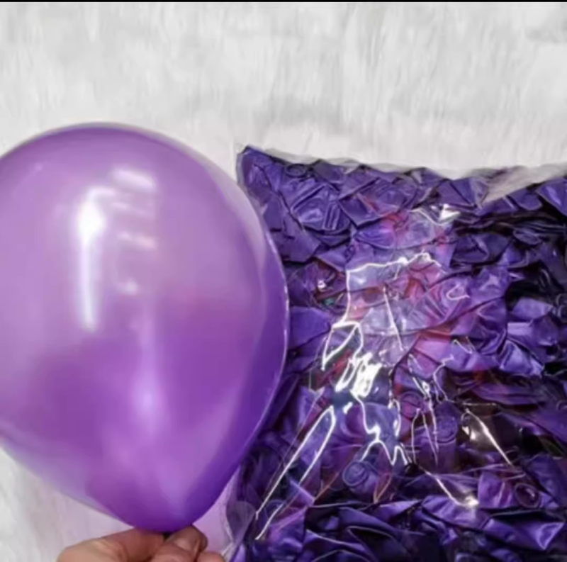 Baloni din latex perlat, pachet 1000 pentru petreceri și nunți (Tip balon: latex; Material: latex; Formă: rotund; Logo imprimat: Da; Potrivit pentru: zile de naștere, nunți)