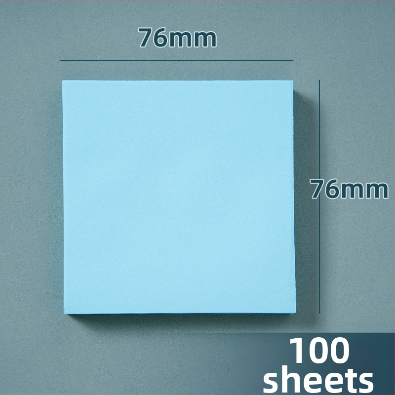 Farebné lepiace poznámky - roztomilé a kreatív Post-it poznámky, Bai Rui, 100 listov, lepiace, prispôsobiteľné