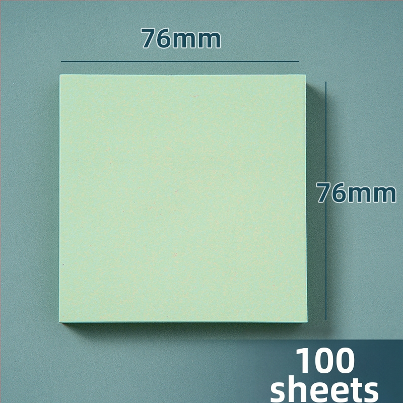 Farebné lepiace poznámky - roztomilé a kreatív Post-it poznámky, Bai Rui, 100 listov, lepiace, prispôsobiteľné