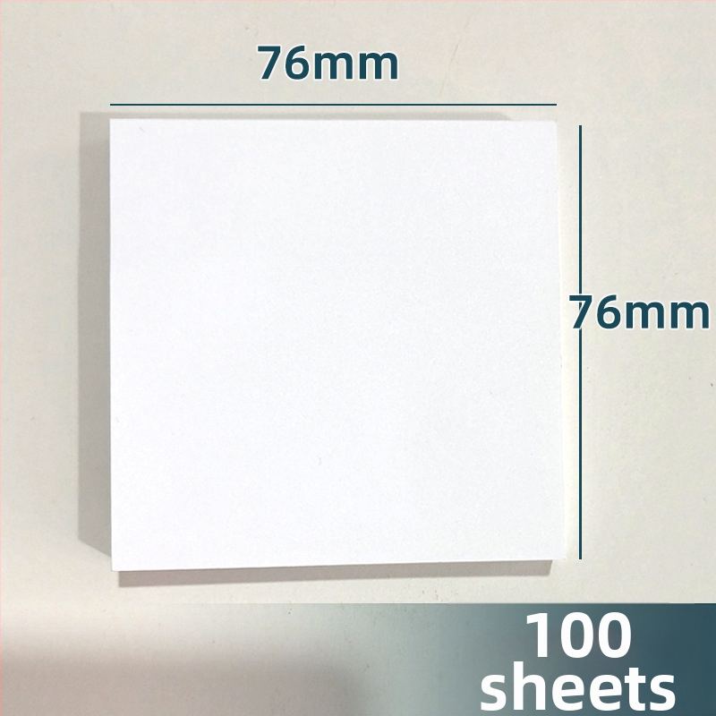 Farebné lepiace poznámky - roztomilé a kreatív Post-it poznámky, Bai Rui, 100 listov, lepiace, prispôsobiteľné