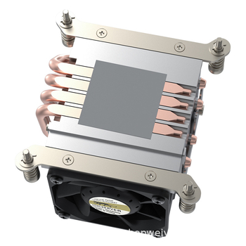 Leopard R63 2U ventilator de răcire pentru server cu 4 țevi termice, PWM, 6000 RPM, platforma Intel