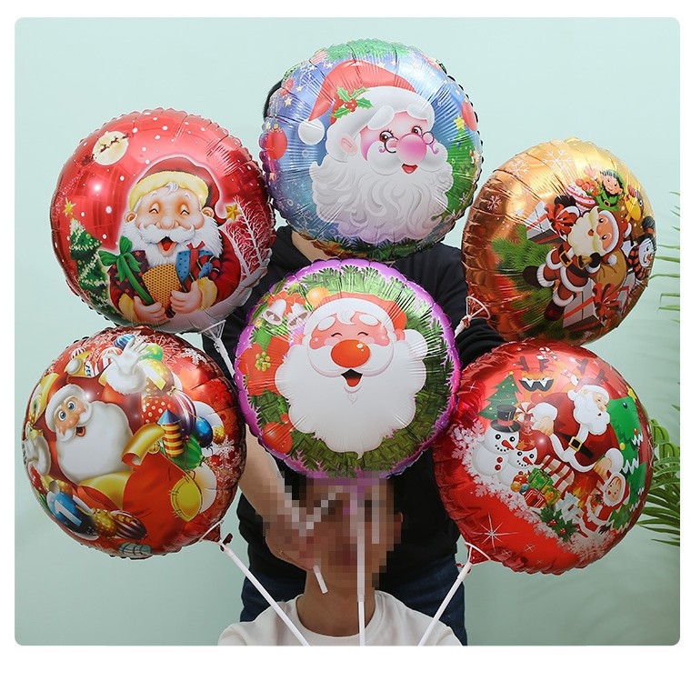 Balon od aluminijske folije, okruglog oblika, pogodan za rođendane, proljetne festivale i Dan djece