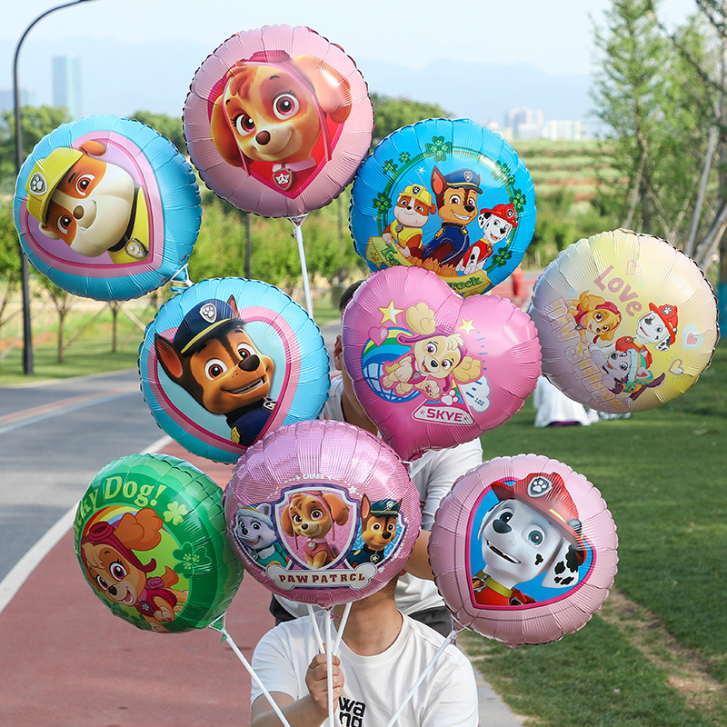 Balon od aluminijske folije, okruglog oblika, pogodan za rođendane, proljetne festivale i Dan djece