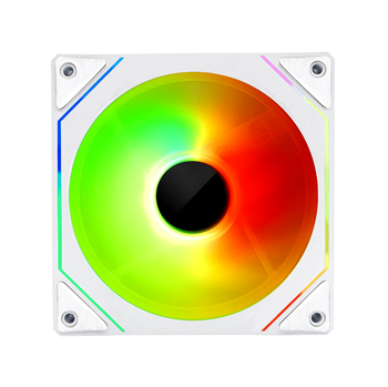 Ventilator de răcire pentru carcasă desktop cu iluminare ARGB, rulment hidraulic, 1200 RPM, zgomot 30 dB, durată de viață 30000 h