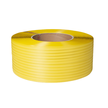 PP traka za pakiranje za potpuno automatske strojeve, nosivost 100 kg, vanjski promjer role 40 cm, unutarnji promjer role 200 mm, težina 10 kg, klasa A