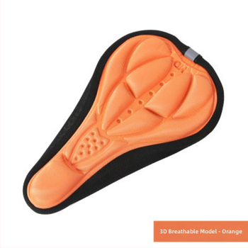 Jimeida Embossing-1 Κάλυμμα σέλας ποδηλάτου, παχύτερος μαλακός αφρός, συμβατό με ορεινό ποδήλατο, προσαρμόσιμο