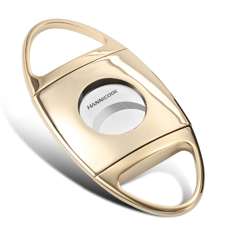 Σετ τριών τεμαχίων για πούρα: ψαλίδια, αναπτήρας και τασάκι – ανοξείδωτο ατσάλι, κράμα ψευδαργύρου, λεία επιφάνεια με λέιζερ