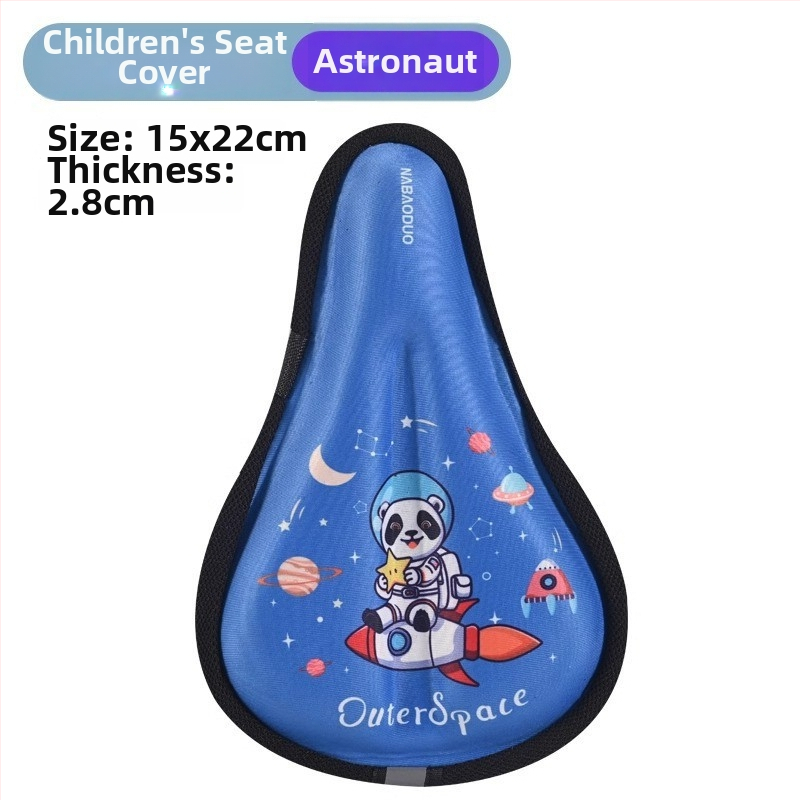 Σετ μαξιλαριού σέλας παιδικού ποδηλάτου - Lycra, κατάλληλο για παιδικά ποδήλατα, μοντέλο 01, Αριθμός είδους: Children's Seat Cushion, Κάλυμμα σέλας