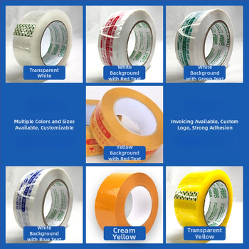 Опаковъчна лента, BOPP филм, лепило с натиск, дебелина 0.9–2.6 мм, за експресно запечатване и опаковане