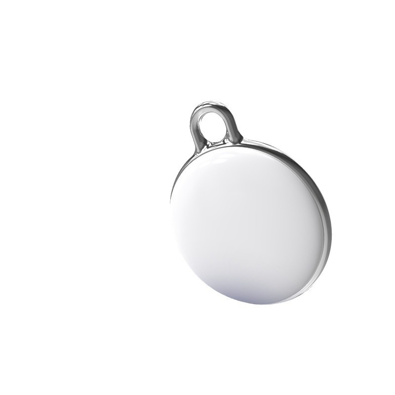 Tracker anti-pierdere pentru animale de companie cu poziționare inteligentă, Bluetooth, model F3, compatibil cu iOS, rezistent la apă, rază de 100 m