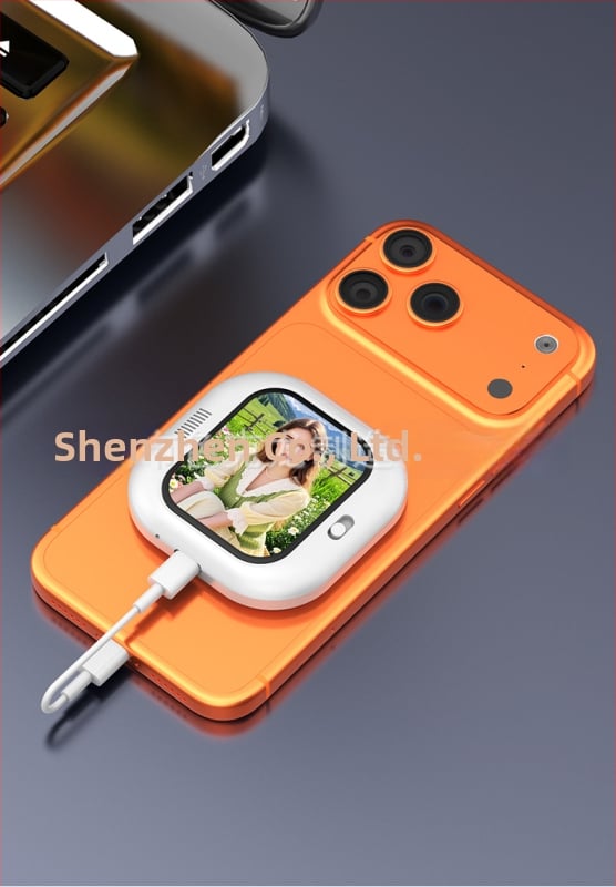 X3 Мини екран за селфи за телефон със огледален дисплей, ABS корпус, Bluetooth, дистанционно управление, универсална съвместимост