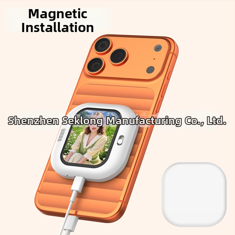 X3 Мини екран за селфи за телефон със огледален дисплей, ABS корпус, Bluetooth, дистанционно управление, универсална съвместимост