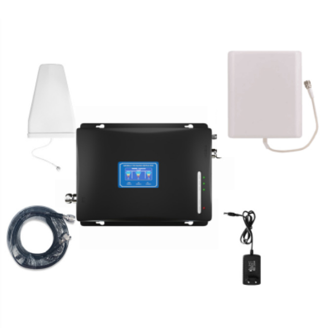 HD1810 Mobilni pojačivač signala 2G/3G/4G/5G, raspon frekvencija 800–2600 MHz, pokrivenost 500 m², dimenzije 28×18×2 cm