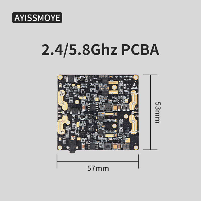 Dvopojasni Wi‑Fi signal booster modul HA-111, raspon frekvencija 2.4-2.5 GHz i 5.725-5.85 GHz, 802.11n, ugrađeni firewall, domet do 1000