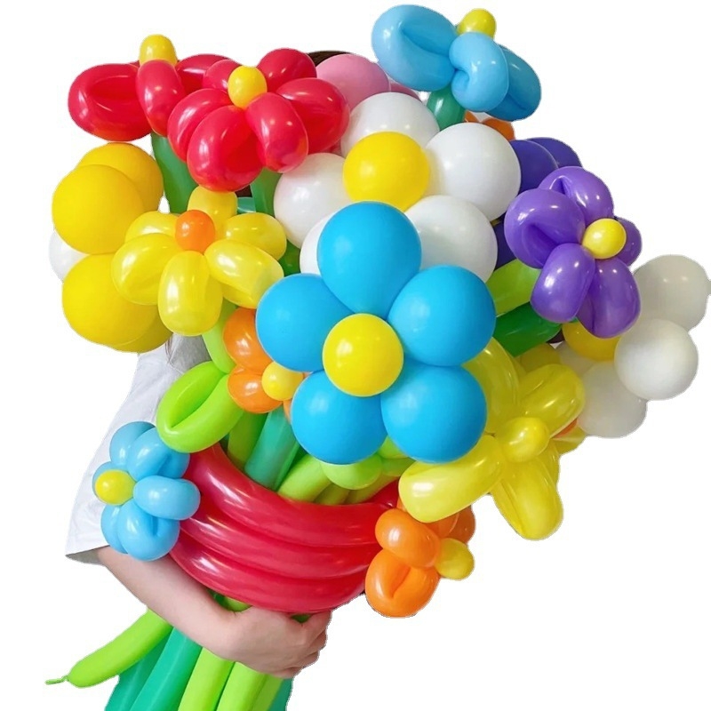 Chen qian latex magični balon dodatak, pleteni držač balon cvijeća