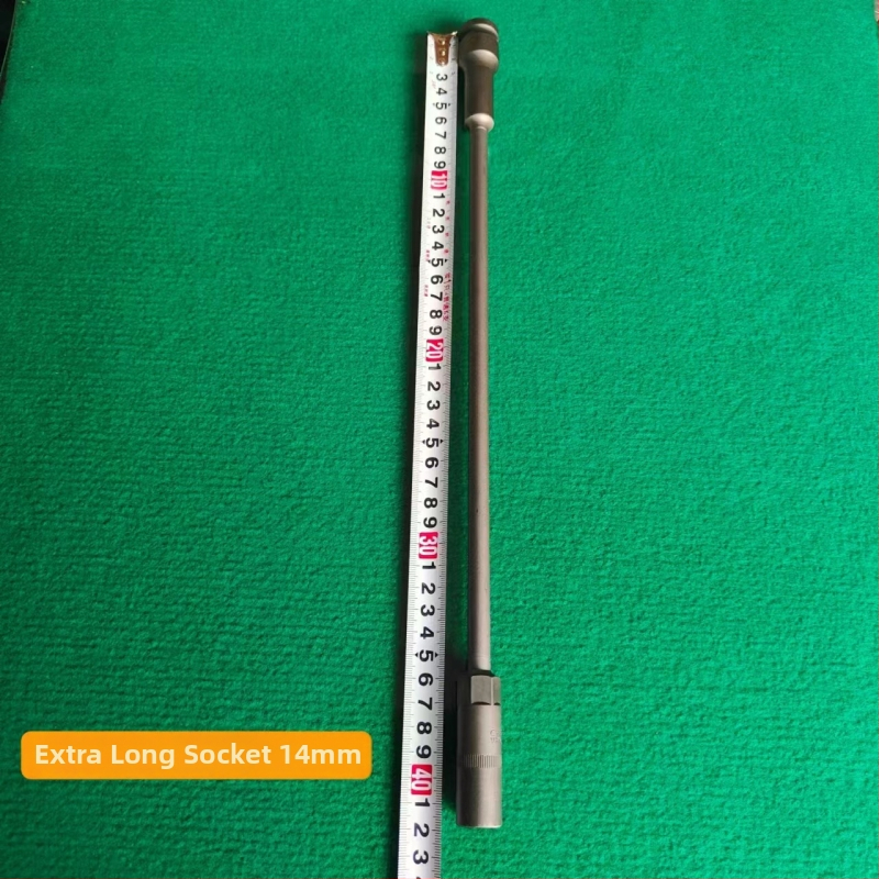 Lisuo Dlhý predlžovací kľúč na nadstavce, vanádová oceľ, čierna mangánová fosfátová úprava