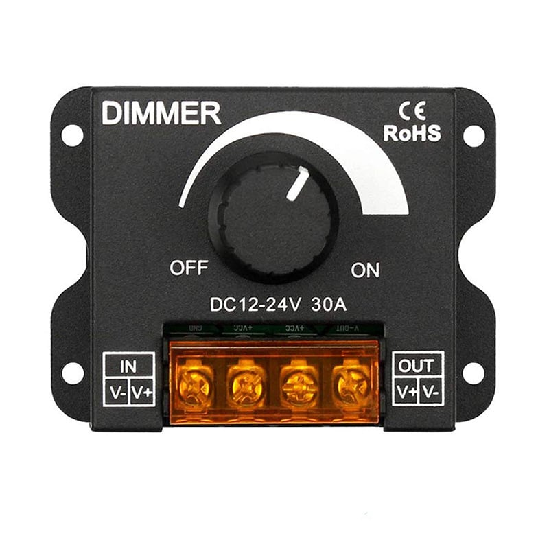 LED pojas RGB/RGBW pojačalo i upravljač, napajanje 12V/24V, metalno kučište, model LSD-AF054, lisxchda