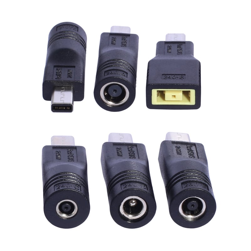 Adaptor DC feminin la conector pătrat pentru laptopuri Asus ROG, 240W