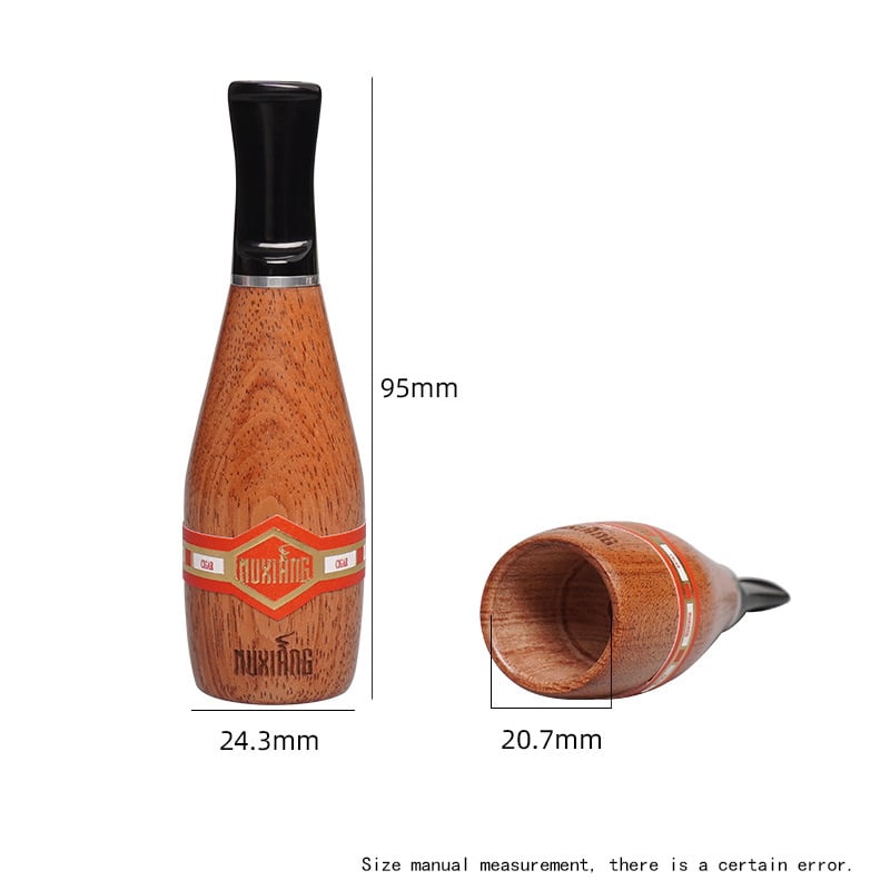 Στόμιο για πούρα με φίλτρο — φορητό ξύλινο σώμα, κυκλοφορικό φιλτράρισμα, πολλαπλοί διαμέτροι, διαθέσιμη παραμετροποίηση