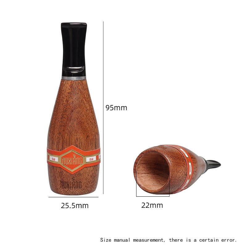 Στόμιο για πούρα με φίλτρο — φορητό ξύλινο σώμα, κυκλοφορικό φιλτράρισμα, πολλαπλοί διαμέτροι, διαθέσιμη παραμετροποίηση