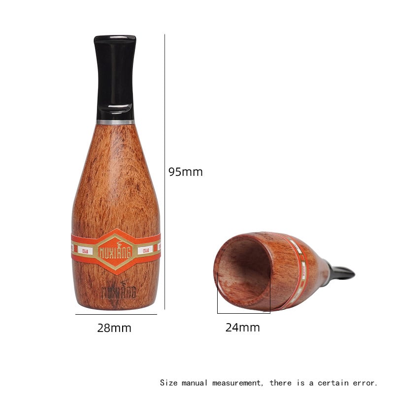 Στόμιο για πούρα με φίλτρο — φορητό ξύλινο σώμα, κυκλοφορικό φιλτράρισμα, πολλαπλοί διαμέτροι, διαθέσιμη παραμετροποίηση