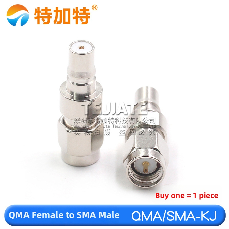 RF адаптер QMA към SMA, QMA/SMA-JJ-JK, медна изолация