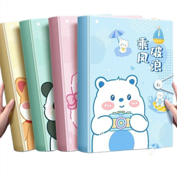 A4 priehradka na dokumenty s priehľadnými vložkami, PP materiál, 60 strán, hrúbka 0.55 mm, Slow Work