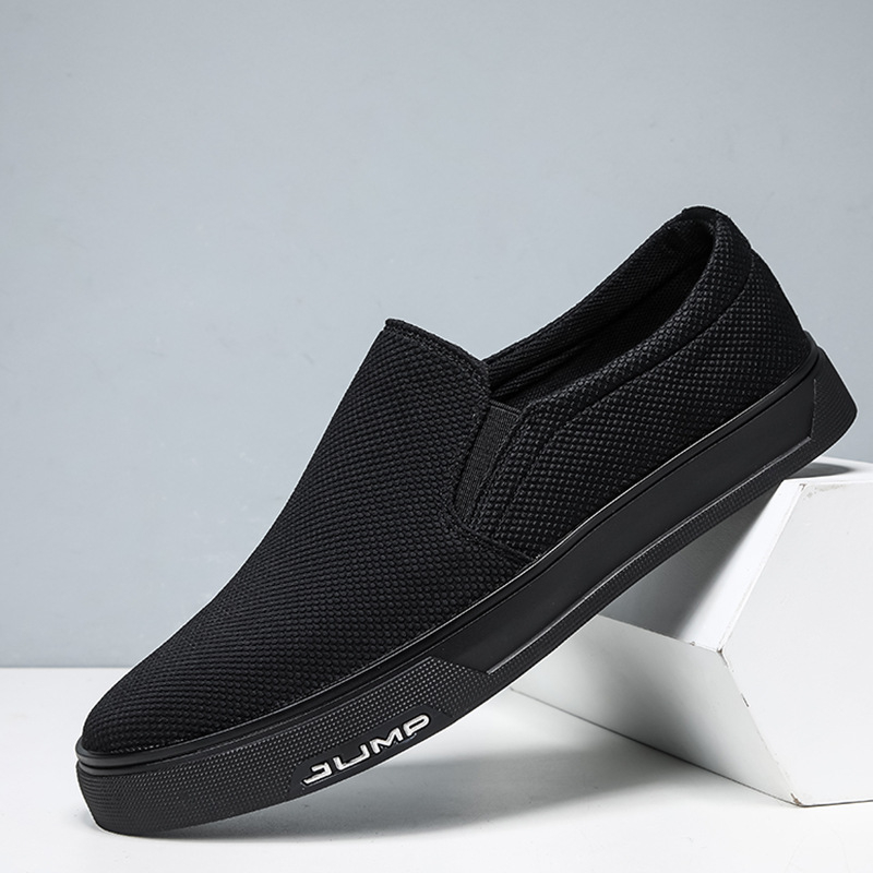 Platnene Slip-On tenisice bez vezica - prozračne, lagane, protuklizni potplat, PU ulošak