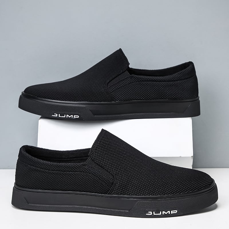 Platnene Slip-On tenisice bez vezica - prozračne, lagane, protuklizni potplat, PU ulošak