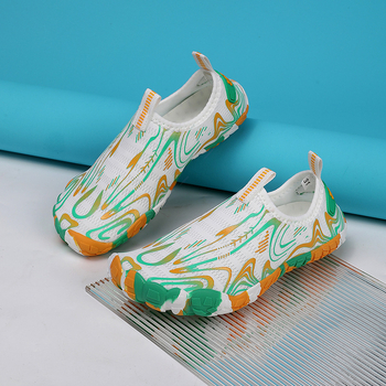 Unisex vodene cipele za ljeto — Velcro zatvarač, protuklizna gumena potplat, prozračna mrežasta unutrašnjost, brzo sušeće, niski profil