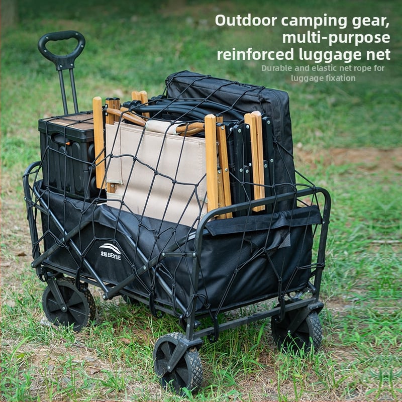 Buye Cargo mreža za krovni nosač automobila - elastična mreža s džepom, sigurnosna mreža za terensko vozilo