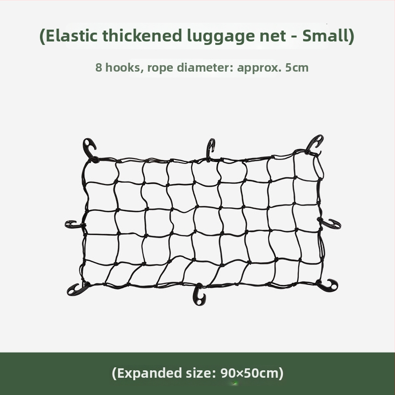 Buye Cargo mreža za krovni nosač automobila - elastična mreža s džepom, sigurnosna mreža za terensko vozilo