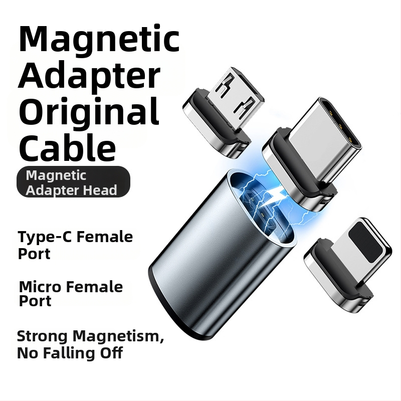 Gulfstream Magic Adapter — μαγνητικός αντάπτορας Android με τρεις εξόδους για smartphone, καθολική συμβατότητα