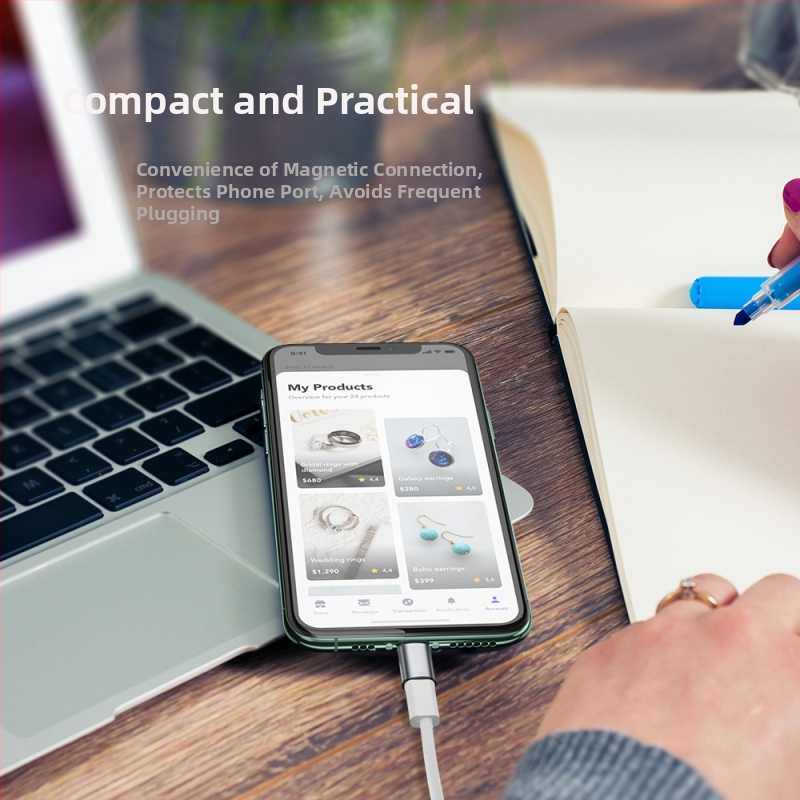 Gulfstream Magic Adapter — μαγνητικός αντάπτορας Android με τρεις εξόδους για smartphone, καθολική συμβατότητα