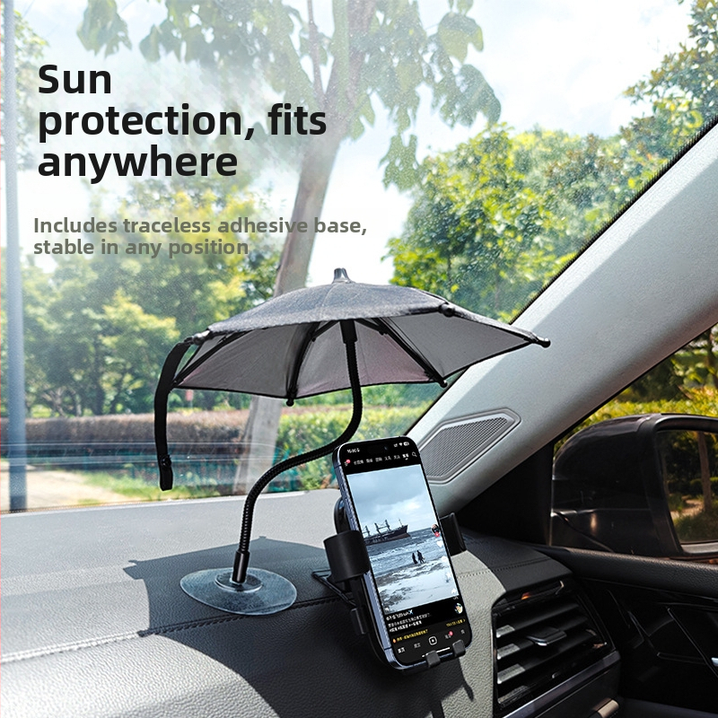 SUMI-TAP мобилен телефон слънцезащитен сенник, модел STM-712, за товарни автомобили и навигационни системи.